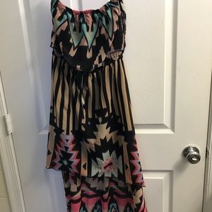 Strapless Summer Dress